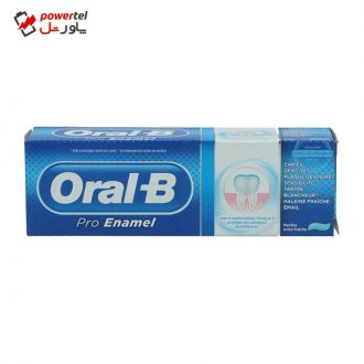 خمیر دندان اورال-بی مدل Pro Enamel حجم 75 میلی لیتر خمیر دندان اورال-بی مدل Pro Enamel حجم 75 میلی لیتر