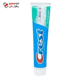 خمیر دندان کرست سری 3D WHITE مدل EXTREME MINT حجم 50 میلی لیتر