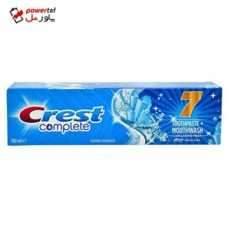 خمیر دندان کرست مدل Complete 7 Mouthwash حجم 100 میلی لیتر