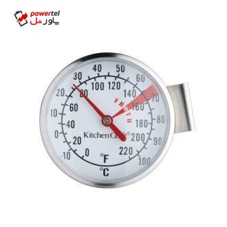 دماسنج شیر مدل KITCHEN CRAFT Milk Frothing Thermometer Stainless Steel دماسنج شیر مدل KITCHEN CRAFT Milk Frothing Thermometer Stainless Steel