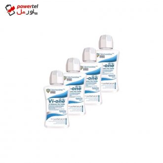 دهان شویه وی وان مدل Chlorhexidine حجم 330 میلی لیتر مجموعه 4 عددی دهان شویه وی وان مدل Chlorhexidine حجم 330 میلی لیتر مجموعه 4 عددی