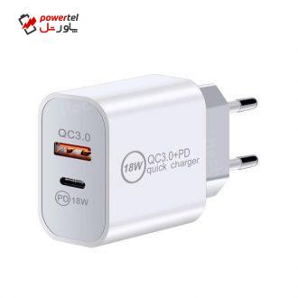شارژر دیواری ویرا سام مدل VI-CH18W PD