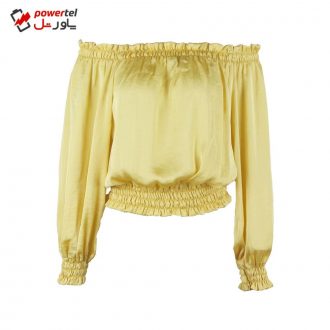 بلوز زنانه زیبو مدل 011146-YELLOW بلوز زنانه زیبو مدل 011146-YELLOW