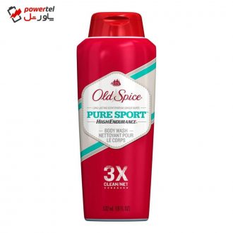 شامپو بدن الد اسپایس مدل PURE SPORT حجم 532 میلی لیتر