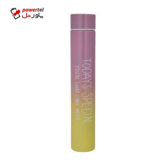 فلاسک طرح آبرنگی  گنجایش 0.250 لیتر