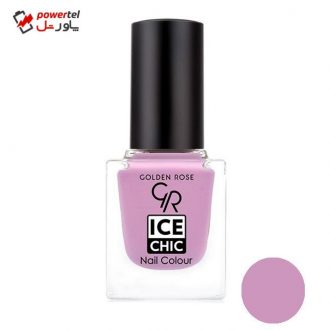 لاک ناخن گلدن رز مدل Ice chic شماره  30