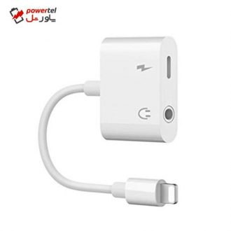 مبدل لایتنینگ به جک 3.5 میلی متری و لایتنینگ مدل J-009