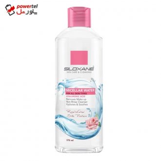 محلول پاک کننده صورت سیلوکسان مدل Rosewater حجم 375 میلی لیتر