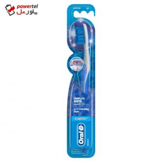 مسواک اورال-بی مدل complete white با برس نرم مسواک اورال-بی مدل complete white با برس نرم