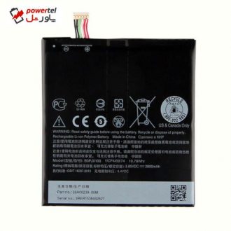 باتری موبایل مدل B0PJX100TR ظرفیت 2800 میلی آمپر ساعت مناسب برای گوشی موبایل اچ تی سی ONE E9 باتری موبایل مدل B0PJX100TR ظرفیت 2800 میلی آمپر ساعت مناسب برای گوشی موبایل اچ تی سی ONE E9