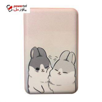 شارژر همراه ریمکس مدل RPP-101 Cute Rabbits ظرفیت 10000 میلی آمپر ساعت شارژر همراه ریمکس مدل RPP-101 Cute Rabbits ظرفیت 10000 میلی آمپر ساعت