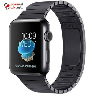 ساعت هوشمند اپل واچ سری 2 مدل 42mm Space Black Steel Case with Link Bracelet ساعت هوشمند اپل واچ سری 2 مدل 42mm Space Black Steel Case with Link Bracelet