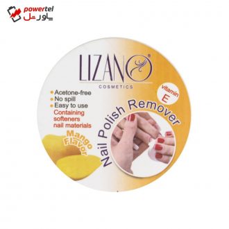 پد لاک پاک کن لیزانو مدل Mango بسته 24 عددی