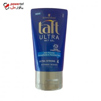 ژل حالت دهنده مو تافت مدل Ultra حجم 150 میلی لیتر ژل حالت دهنده مو تافت مدل Ultra حجم 150 میلی لیتر
