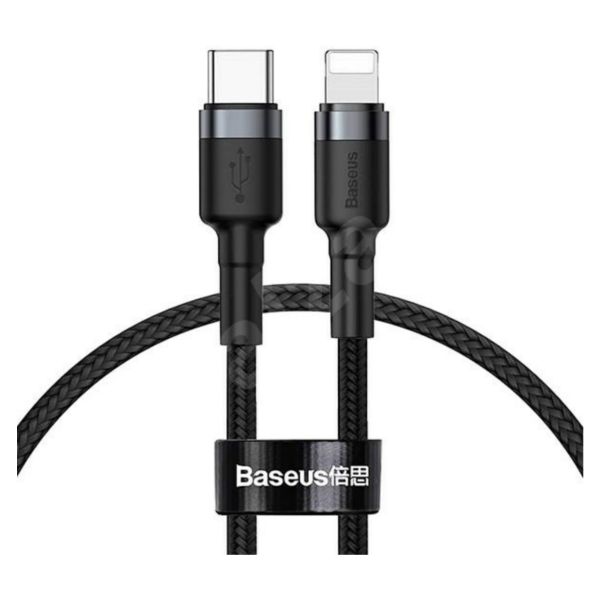 کابل تبدیل USB-C به لایتنینگ باسئوس مدل  CATLKLF-G1 Cafule طول 1.2 متر