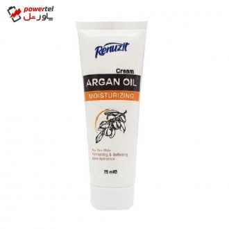 کرم مرطوب کننده رینوزیت مدل روغن آرگان حجم 75 میلی لیتر