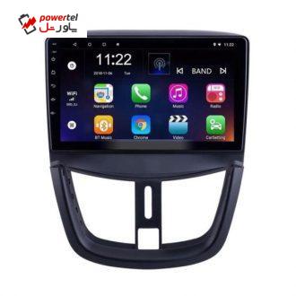 پخش کننده خودرو مدل AP-207 مناسب برای پژو 207