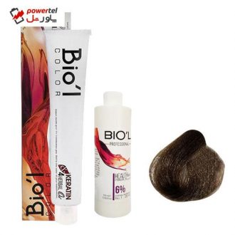 کیت رنگ مو بیول سری NATURAL شماره 4.0 حجم 100 میلی لیتر رنگ قهوه ای متوسط کیت رنگ مو بیول سری NATURAL شماره 4.0 حجم 100 میلی لیتر رنگ قهوه ای متوسط