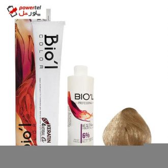 کیت رنگ مو بیول سری SUPER BLONDE شماره 12.81 حجم 100 میلی لیتر رنگ سوپر بلوند شکلاتی دودی کیت رنگ مو بیول سری SUPER BLONDE شماره 12.81 حجم 100 میلی لیتر رنگ سوپر بلوند شکلاتی دودی