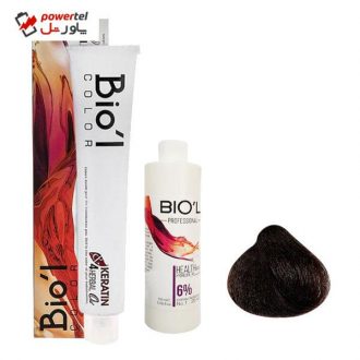 کیت رنگ مو بیول مدل BURGUNDY RED شماره 4.66 حجم 100 میلی لیتر رنگ شرابی قرمز آتشین خیلی تیره
