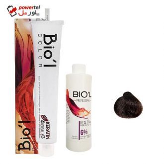 کیت رنگ مو بیول مدل SUPER BLONDE شماره 6.41 حجم 100 میلی لیتر رنگ بلوند اخرایی تیره