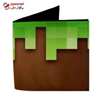 کیف پول طرح Minecraft مدل G11 کیف پول طرح Minecraft مدل G11