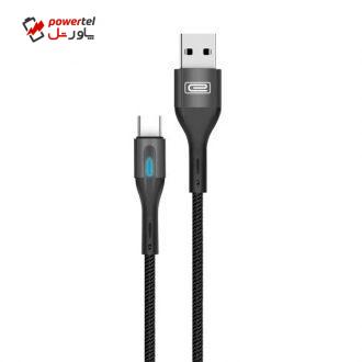 کابل تبدیل USB به USB-C ارلدام مدل EC-099C طول 1متر کابل تبدیل USB به USB-C ارلدام مدل EC-099C طول 1متر