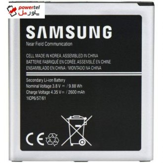 باتری موبایل مدل EB-BG530BBETRظرفیت 2600 میلی آمپر ساعت مناسب برای گوشی موبایل سامسونگ galaxy GRAND PRIME باتری موبایل مدل EB-BG530BBETRظرفیت 2600 میلی آمپر ساعت مناسب برای گوشی موبایل سامسونگ galaxy GRAND PRIME
