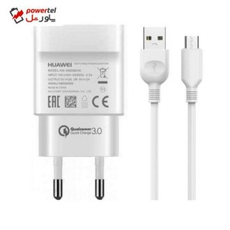 شارژر هوآوی مدل 59200ehq به همراه کابل تبدیل MicroUSB شارژر هوآوی مدل 59200ehq به همراه کابل تبدیل MicroUSB