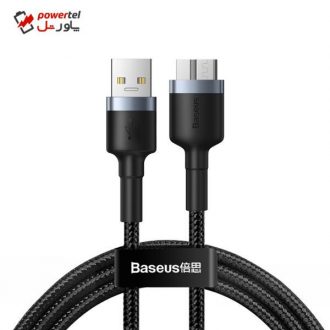 کابل تبدیل USB3.0 به Micro-B باسئوس مدل CADKLF-D0G طول 1 متر کابل تبدیل USB3.0 به Micro-B باسئوس مدل CADKLF-D0G طول 1 متر
