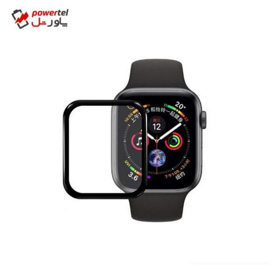محافظ صفحه نمایش شیشه ای مدل Tempered Glass 9H مناسب برای اپل واچ 44 میلی متری