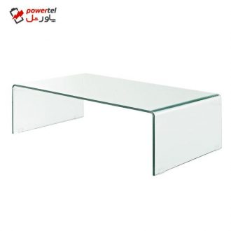 میز جلو مبلی شیشه خم اطلس 12 میل طول 110 سانتی متر