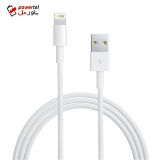 کابل USB به لایتنینگ اپل مدل MD819 طول 2 متر کابل USB به لایتنینگ اپل مدل MD819 طول 2 متر