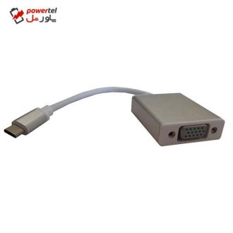 مبدل USB-C به VGA مدل Multiport