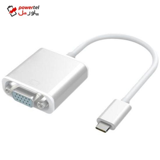 مبدل USB-C به VGA مدل U1A