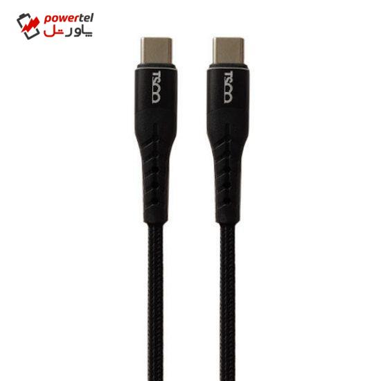 کابل USB-C تسکو مدل TC PD 189 طول 1 متر