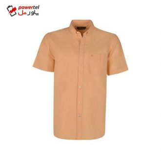 پیراهن آستین کوتاه مردانه بادی اسپینر مدل 01960905 کد 1 رنگ نارنجی