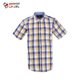پیراهن آستین کوتاه مردانه بادی اسپینر مدل 01970673 کد 3 رنگ زرد
