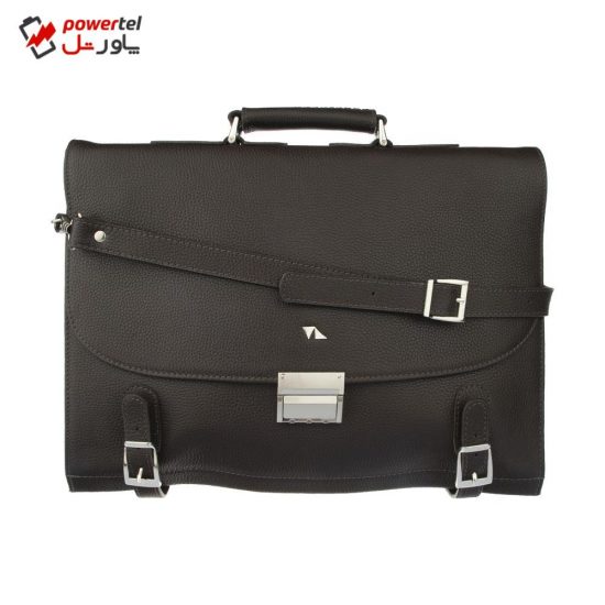 کیف اداری مردانه چرم مشهد مدل A0137-091