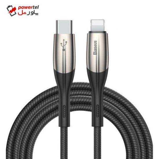 کابل تبدیل USB-C به لایتنینگ باسئوس مدل CATLSP طول 1 متر