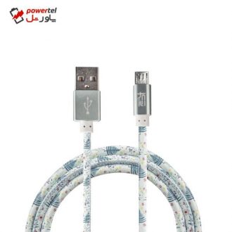 کابل تبدیل USB به MicroUSB مائوکسین مدل Tree & Flower طول 1 متر