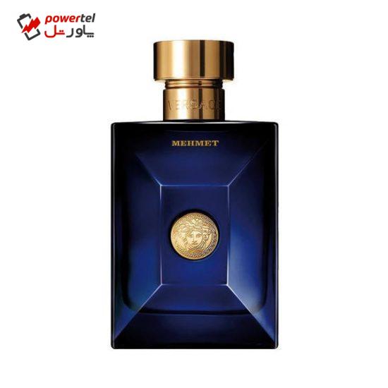 تستر ادو پرفیوم مردانه مهمت مدل Versace Dylan Blue حجم 100 میلی لیتر