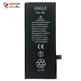 باتری موبایل ایگل مدل 1ICP4-8 ظرفیت 1821 میلی آمپر ساعت مناسب برای گوشی موبایل اپل Iphone 8