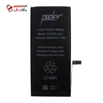 باتری موبایل پودر مدل IPH7P ظرفیت 2900 میلی آمپر ساعت مناسب برای گوشی موبایل اپل IPHONE 7 PLUS