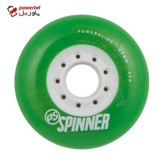 چرخ اسکیت پاور اسلاید مدل Spinner 80MM بسته 4 عددی