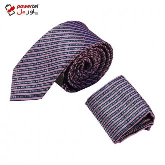 ست کراوات و دستمال جیب مردانه کنزو مدل J3166P