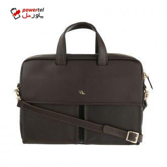 کیف اداری مردانه چرم مشهد مدل A5569-091 کیف اداری مردانه چرم مشهد مدل A5569-091