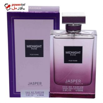 ادو پرفیوم زنانه جاسپر پرفیوم مدل MIDNIGHT ROSE حجم 100 میلی لیتر
