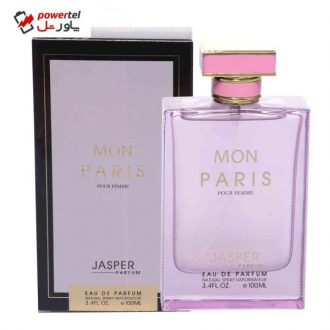 ادو پرفیوم زنانه جاسپر پرفیوم مدل MON PARIS حجم 100 میلی لیتر