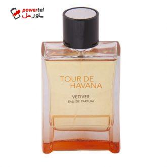 ادو پرفیوم مردانه فراگرنس ورد مدل Tour de Havana Vetiver حجم 100 میلی لیتر ادو پرفیوم مردانه فراگرنس ورد مدل Tour de Havana Vetiver حجم 100 میلی لیتر